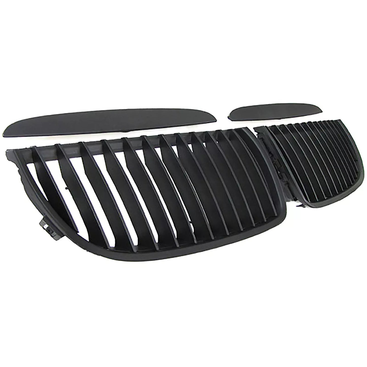 🔥Griglia del radiatore sportiva performance nera opaca per BMW Serie 3 E90 E91 05-08🔥
