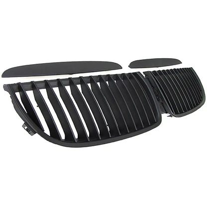 🔥Griglia del radiatore sportiva performance nera opaca per BMW Serie 3 E90 E91 05-08🔥