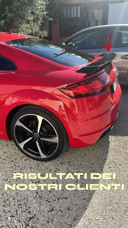 ⚡0959 SPOILER ADATTO PER AUDI RSTT 8J TT FV A5 A6 A7 BERLINA LOOK RS NERO LUCID⚡