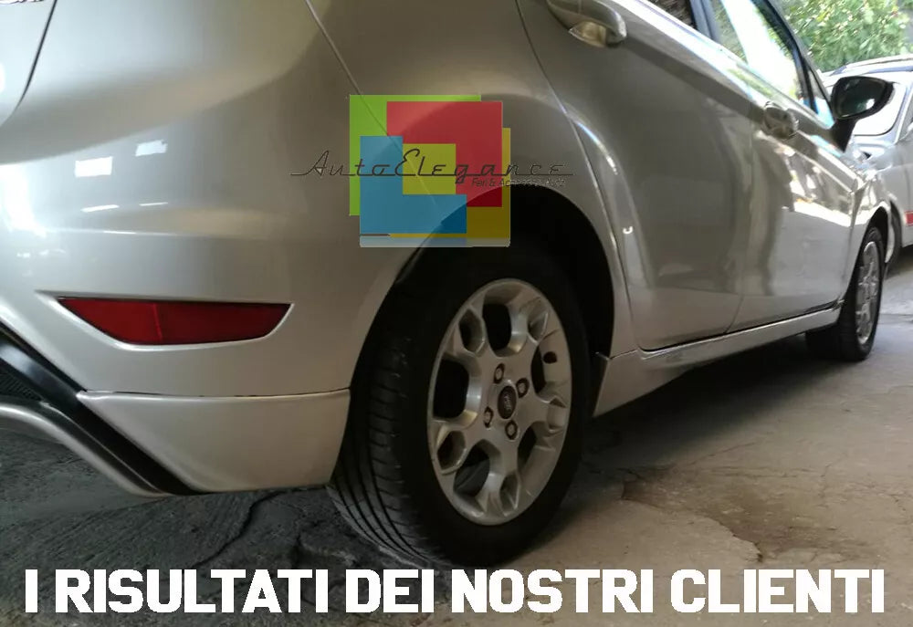 🔥0864 MINIGONNE LATERALI FORD FIESTA VI 5 PORTE SOTTO PORTA LOOK ST / ZETEC 🔥