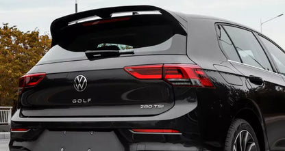 ⭐0673 VW GOLF 8 VIII 19+ SPOILER TETTO POSTERIORE LOOK RLINE NERO LUCIDO ABS ⭐