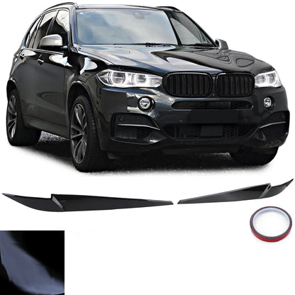 🔥Copri fari evil eye nero lucido adatti per BMW X5 F15 2013-2018 🔥