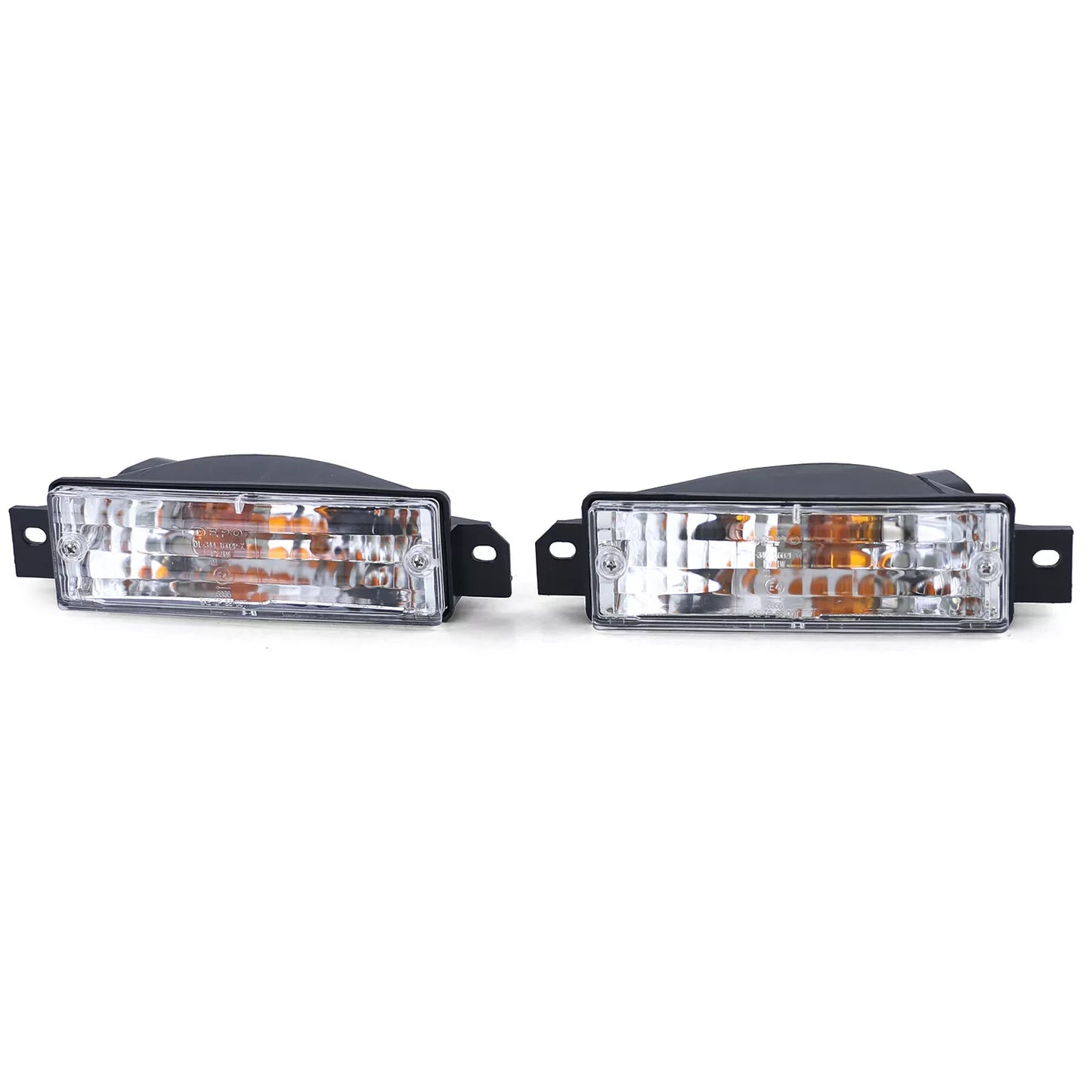 🔥Freccia in vetro trasparente bianco con luce di posizione e lampadine per BMW SERIE 3 E30🔥