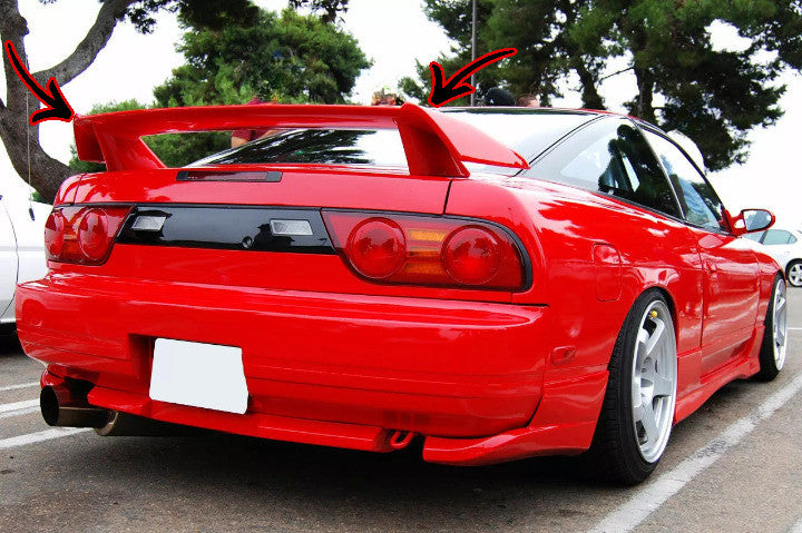 ⭐SPOILER STILE KOUKI ADATTO PER NISSAN S13 180SX 200SX 240SX⭐