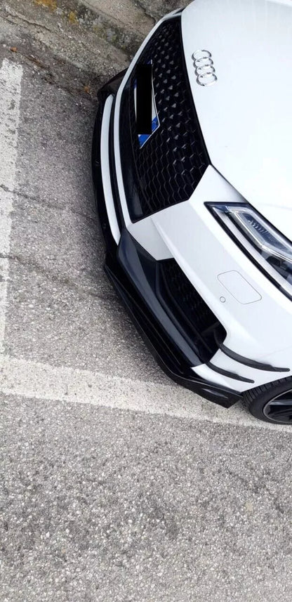 🔥0878 SPLITTER SOTTO PARAURTI ANTERIORE AUDI TT 8J ABS SPORTIVO SPOILER RSTT🔥