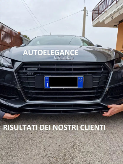 🔥0878 SPLITTER SOTTO PARAURTI ANTERIORE AUDI TT 8J ABS SPORTIVO SPOILER RSTT🔥