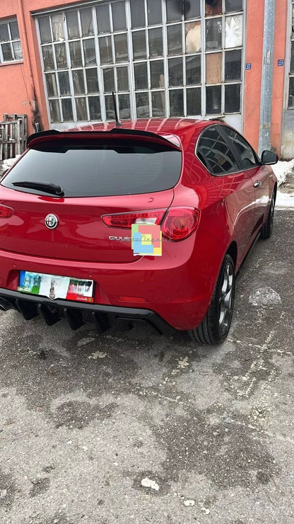 💥1854 SOTTO MINIGONNE ADATTO PER ALFA ROMEO GIULIETTA 2010-2020 NERO LUCIDO💥