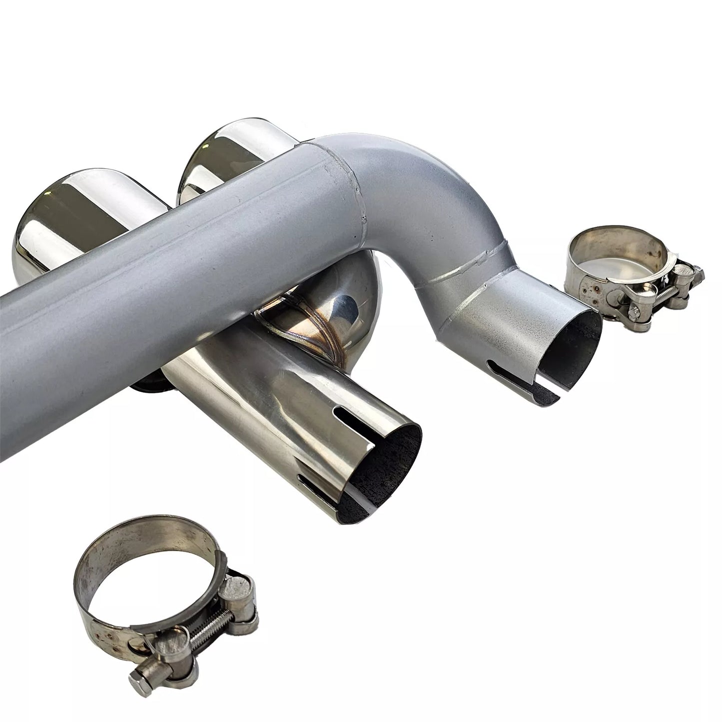 🔥Conversione look terminale di scarico duplex a 4 tubi per BMW F32 F33 F36 425 428 430🔥