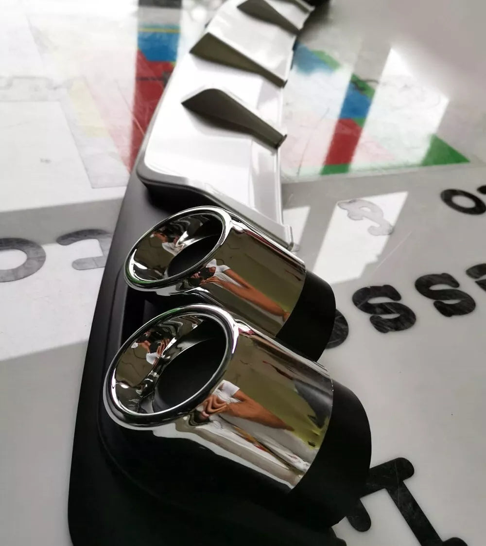 🔥0084 Diffusore adatto per opel astra J doppio terminale finto🔥
