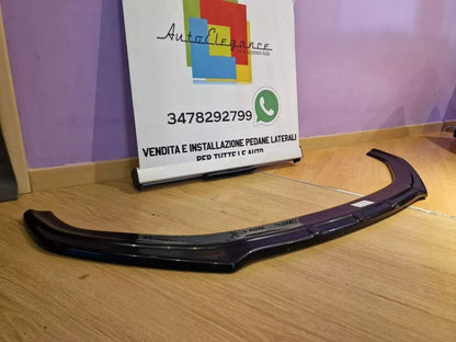 🌑0884 SPLITTER ADATTO PER AUDI A5 F5 2016-2019 SLINE S5 NERO LUCIDO🌑