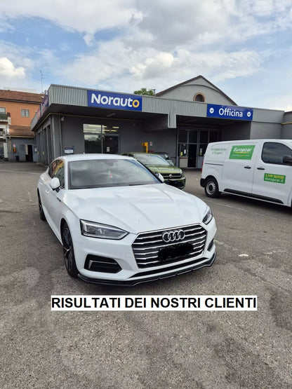 🌑0884 SPLITTER ADATTO PER AUDI A5 F5 2016-2019 SLINE S5 NERO LUCIDO🌑