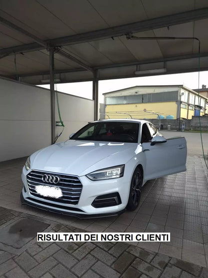 🌑0884 SPLITTER ADATTO PER AUDI A5 F5 2016-2019 SLINE S5 NERO LUCIDO🌑