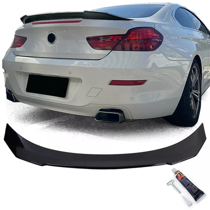🔥Spoiler posteriore Ducktail nero lucido per serie 6 BMW F12 Convertible F13 🔥