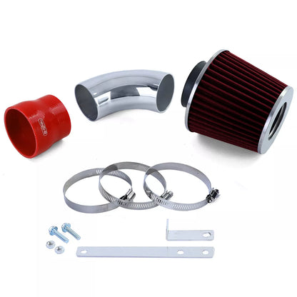🔥Kit aspirazione aria con filtro aria sportivo rosso per BMW Serie 3 E46🔥
