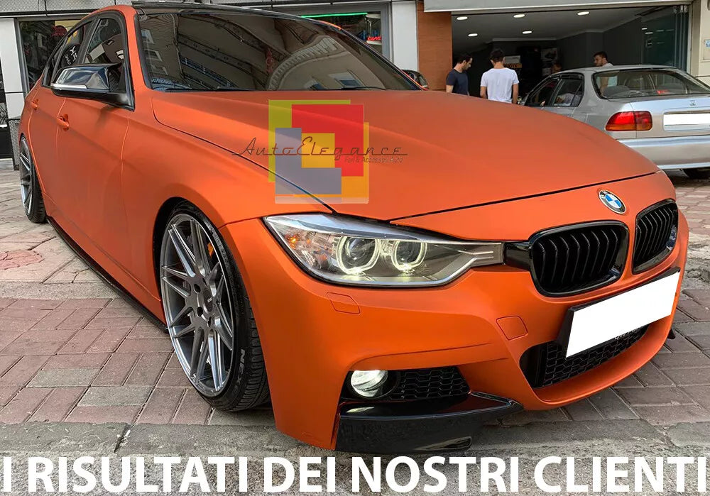0892⭐BMW SERIE 3 F30 F31 SPLITTER SOTTO MINIGONNE LATERALI SOTTOPORTA  ABS⭐