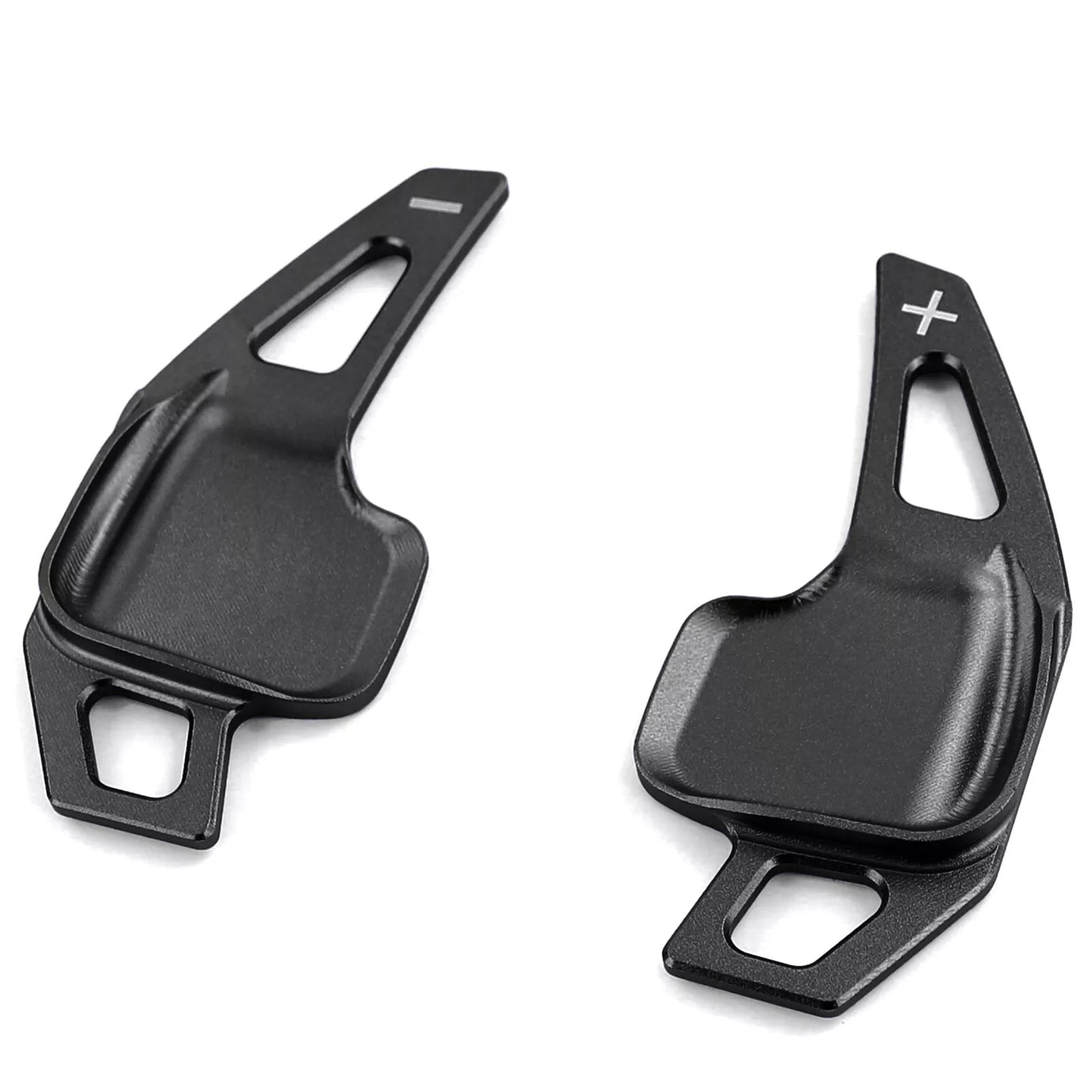 🔥Estensione paddle cambio in alluminio nero per BMW Serie 5 F10 F11 Serie 6 🔥