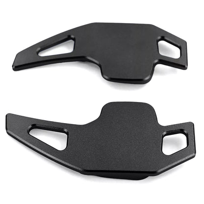 🔥Estensione paddle cambio in alluminio nero per BMW Serie 5 F10 F11 Serie 6 🔥