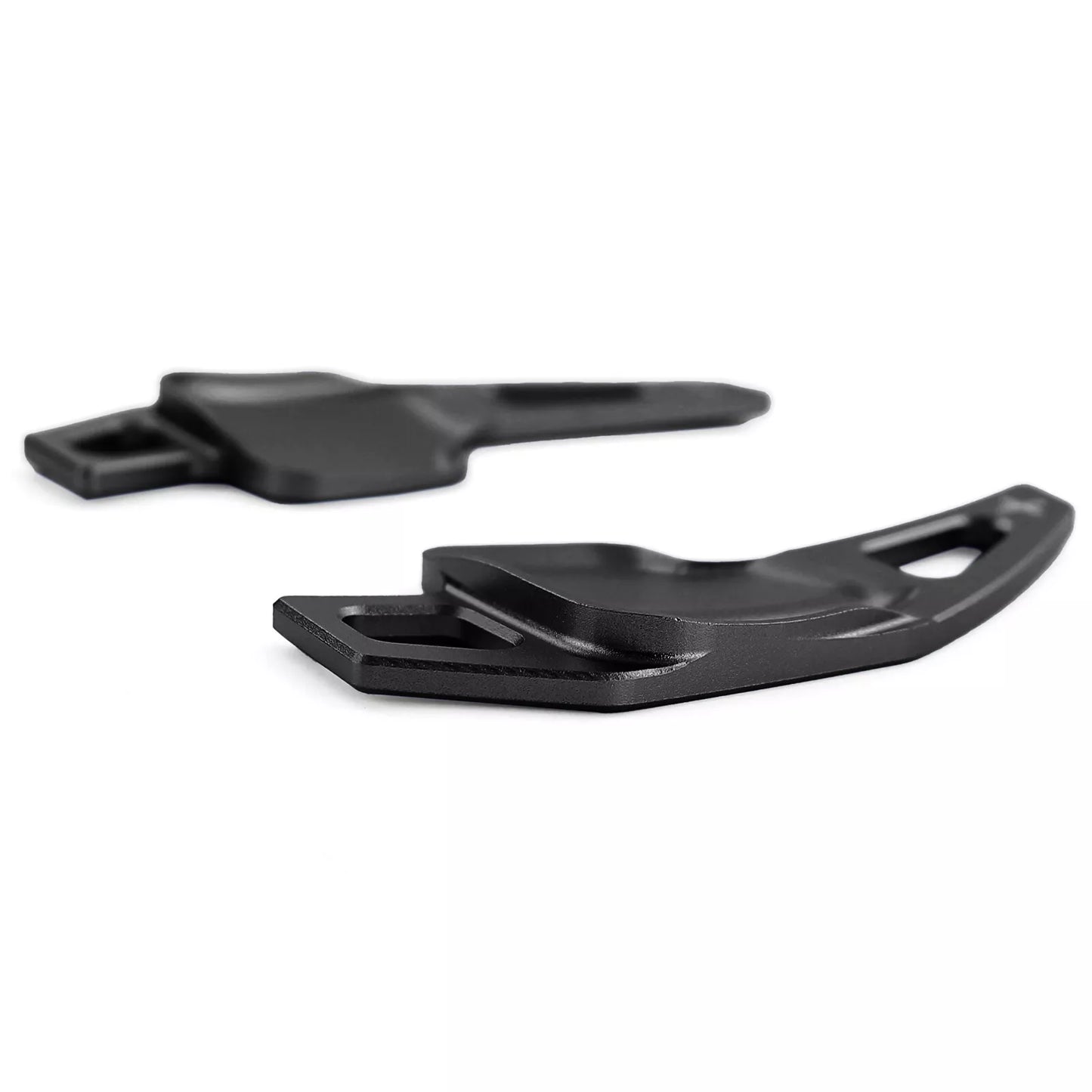 🔥Estensione paddle cambio in alluminio nero per BMW Serie 5 F10 F11 Serie 6 🔥