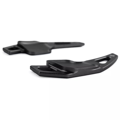🔥Estensione paddle cambio in alluminio nero per BMW Serie 5 F10 F11 Serie 6 🔥