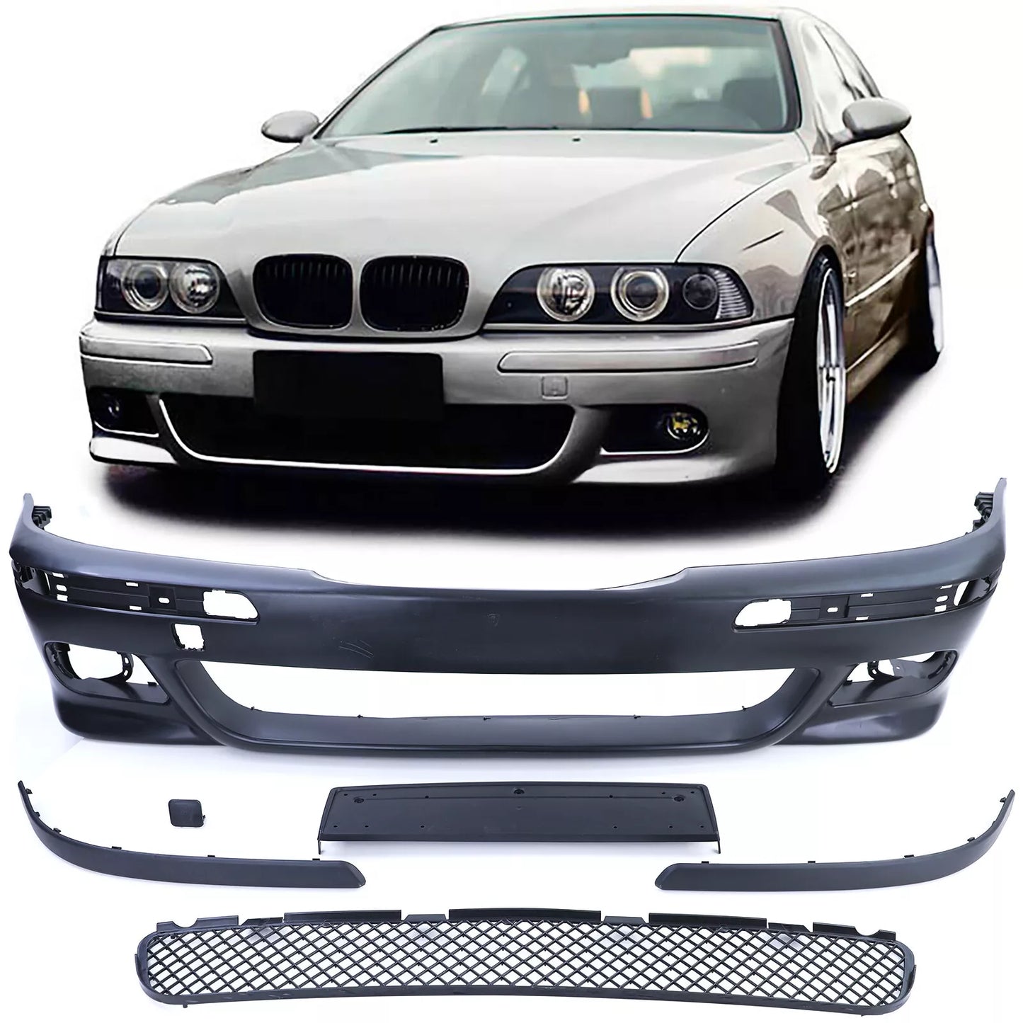 🔥Paraurti anteriore sportivo con ABE adatto per BMWSerie5 E39 Berlina Touring🔥