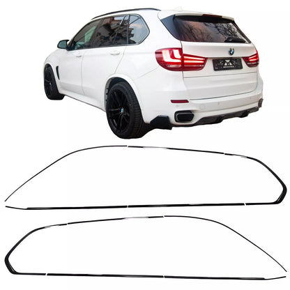 ⭐Copri fienstrini nero set di finiture BMW X5 F15 13-18⭐
