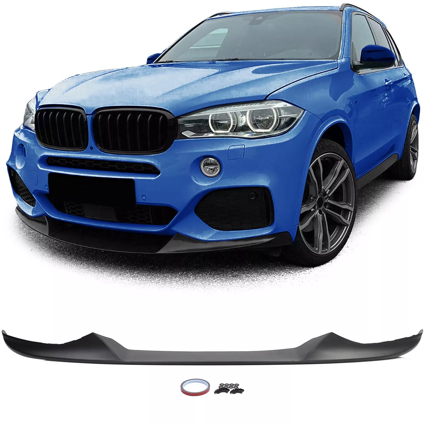 🔥Labbro dello spoiler anteriore performante in ABS adatto perBMW X5 F15 13-18🔥