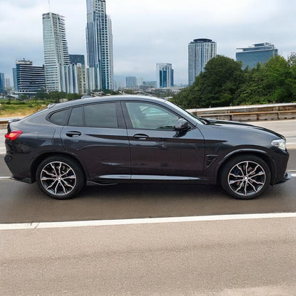 ⭐Copri fienstrini nero set di finiture BMW X4 G02 dal 2018⭐