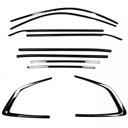 ⭐Copri fienstrini nero set di finiture BMW X3 G01 dal 2017⭐
