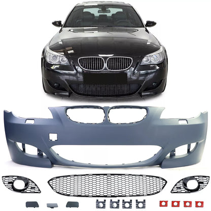 🔥Il paraurti sportivo con ABE + accessori si adatta alla serie 5 BMW E60 E61 🔥