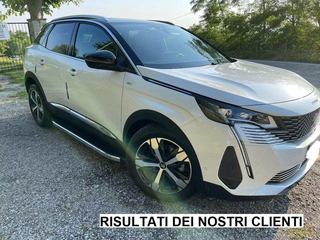 ⭐1002 PEDANE LATERALI PEUGEOT 3008 SOTTO PORTA ANTISCIVOLO NERE - NEW⭐