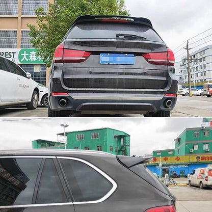⭐1105 SPOILER TETTO ADATTO PER BMW X5 F15 2014-2018 NERO LUCIDO⭐