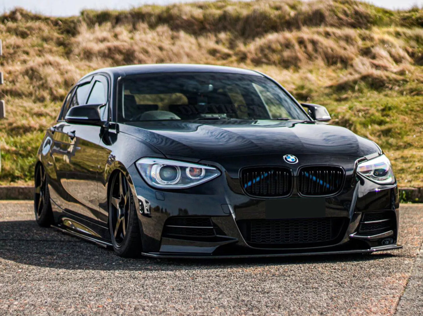 ⭐BMW SERIE 1 F20 F21 2015+ LIP SPOILER SOTTO PARAURTI ANTERIORE⭐