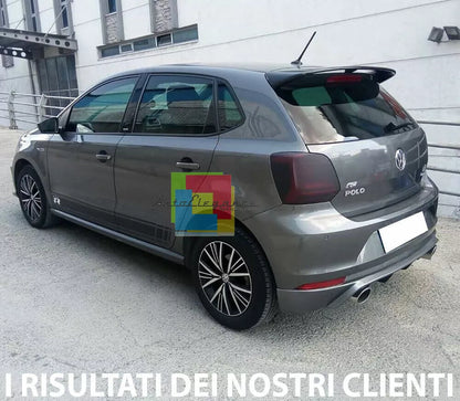 ⭐SPOILER SUL LUNOTTO POSTERIORE VW POLO 6R 2009+ LOOK WRC NON ADATTO PER GTI⭐