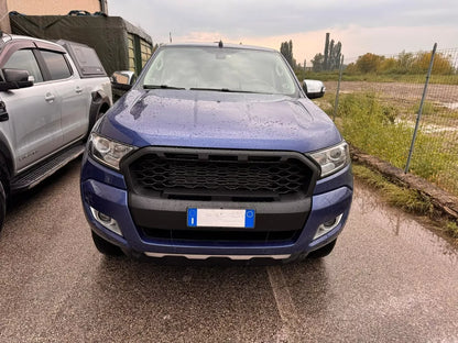 1022 FRONT GRILLE FOR FORD RANGER T6 15-21 SPORTS LOOK ABS HONEYCOMB 