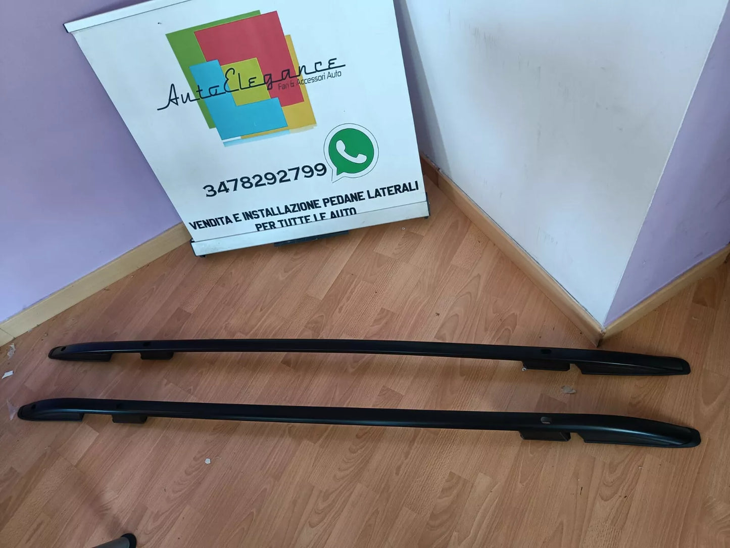 ⭐0306 BARRE SUL TETTO PER JEEP RENEGADE 2014 - 23 MANCORRENTI NERO PORTAPACCHI⭐