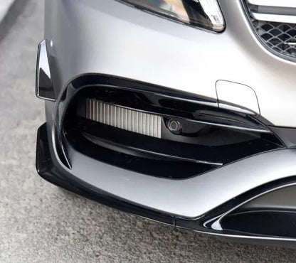 0065⭐ MERCEDES A W176 15-18 SPLITTER PER PARAURTI ANTERIORE AMG A45 ABS NERO ⭐