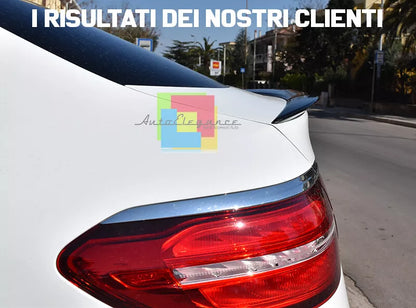 0466⭐SPOILER POSTERIORE AMG COFANO MERCEDES GLC COUPE C253 15+ NERO LUCIDO ABS⭐