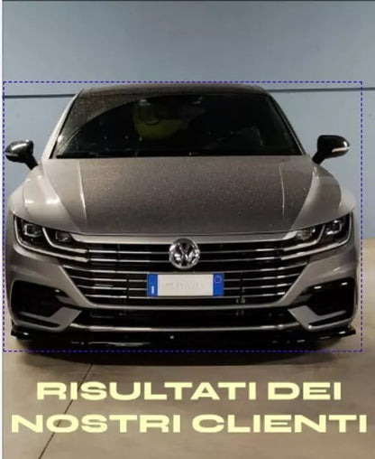 1260⭐SPLITTER SUITABLE FOR VW ARTEON 2017-2020 RLINE GLOSSY BLACK⭐ 