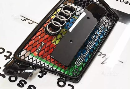 0610⭐GRIGLIA ANTERIORE ADATTO PER AUDI A4 B8 08-12 AVANT BERLINA D'APE QUATTRO⭐