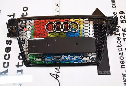 0610⭐GRIGLIA ANTERIORE ADATTO PER AUDI A4 B8 08-12 AVANT BERLINA D'APE QUATTRO⭐