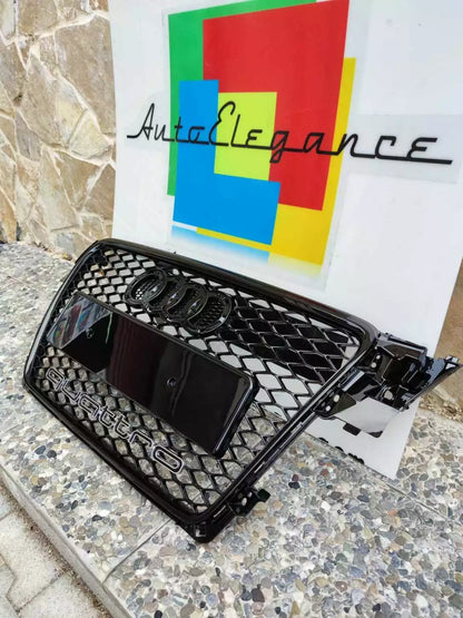 0610⭐GRIGLIA ANTERIORE ADATTO PER AUDI A4 B8 08-12 AVANT BERLINA D'APE QUATTRO⭐