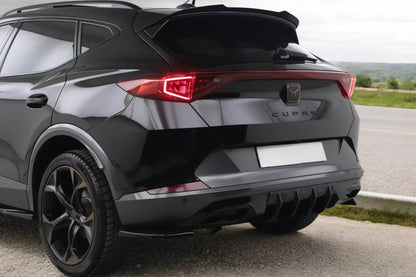 1437⭐FLAP POSTERIORI ADATTI PER CUPRA FORMENTOR 20+ NERO LUCIDO LOOK SPORTIVO⭐