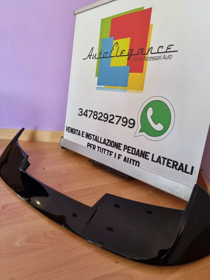 0406⭐SPOILER ADATTO PER SEAT LEON 5F 5 PORTE 12-20 LOOK CUPRA R300 DESIGN NERO⭐