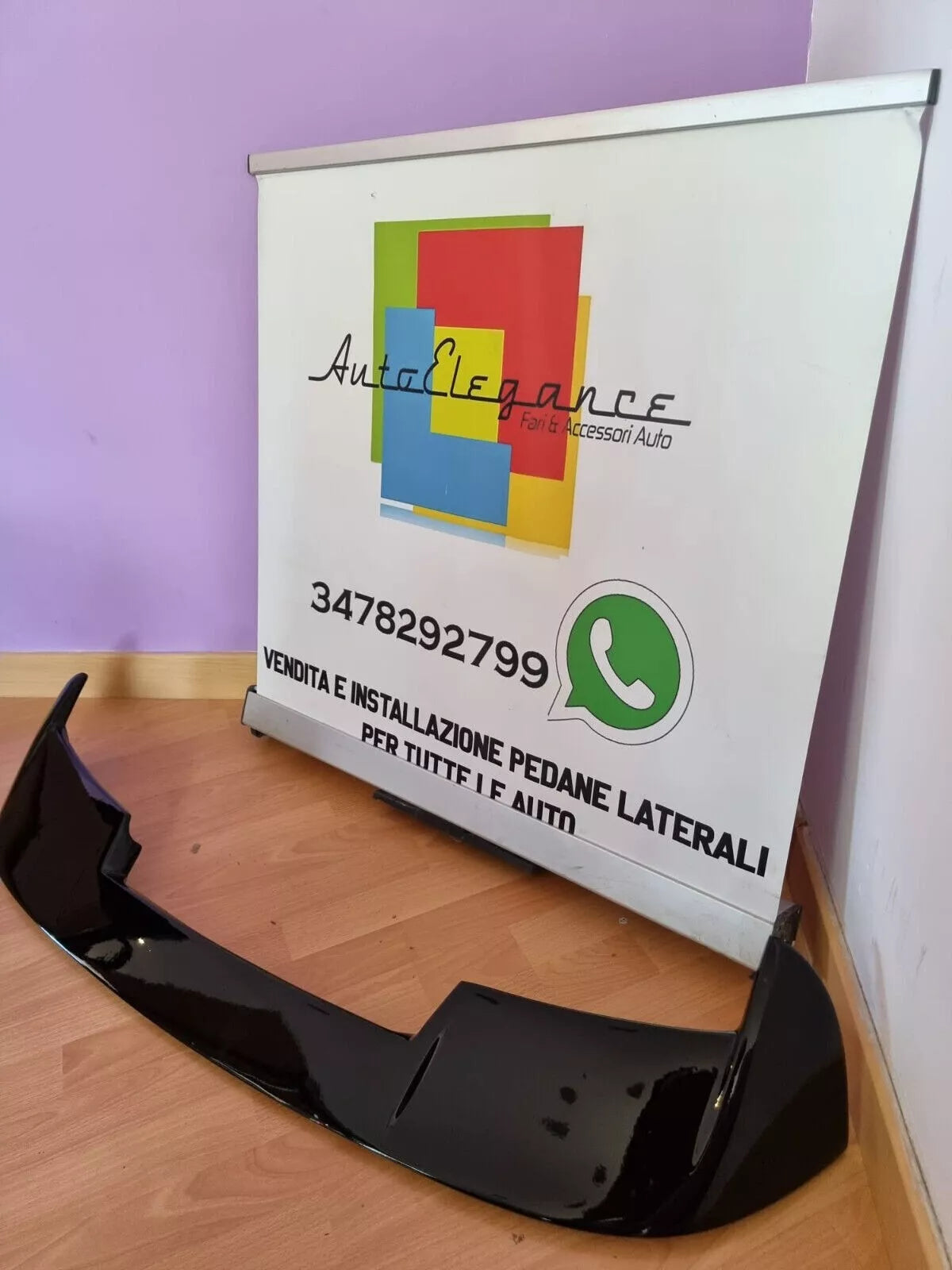 0406⭐SPOILER ADATTO PER SEAT LEON 5F 5 PORTE 12-20 LOOK CUPRA R300 DESIGN NERO⭐