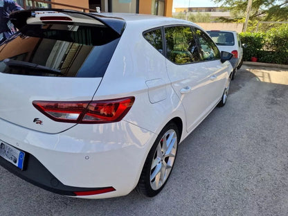 0406⭐SPOILER ADATTO PER SEAT LEON 5F 5 PORTE 12-20 LOOK CUPRA R300 DESIGN NERO⭐