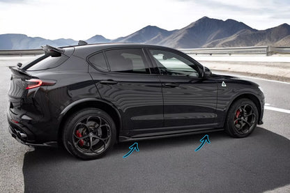 ⭐Minigonne Laterali Diffusori ADATTO PER Alfa Romeo Stelvio Quadrifoglio Mk1⭐