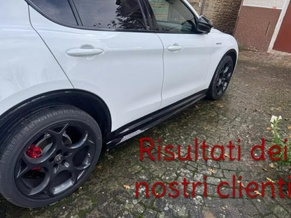⭐Minigonne Laterali Diffusori ADATTO PER Alfa Romeo Stelvio Quadrifoglio Mk1⭐