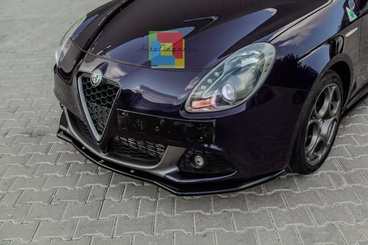 1842 ✨SPLITTER ADATTO PER ALFA ROMEO GIULIETTA 2010-2020 NERO LUCIDO✨