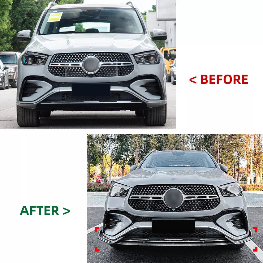 ✨SPLITTER ADATTO PER MERCEDES GLE V167 C167 FACELIFT AMG 2024+✨