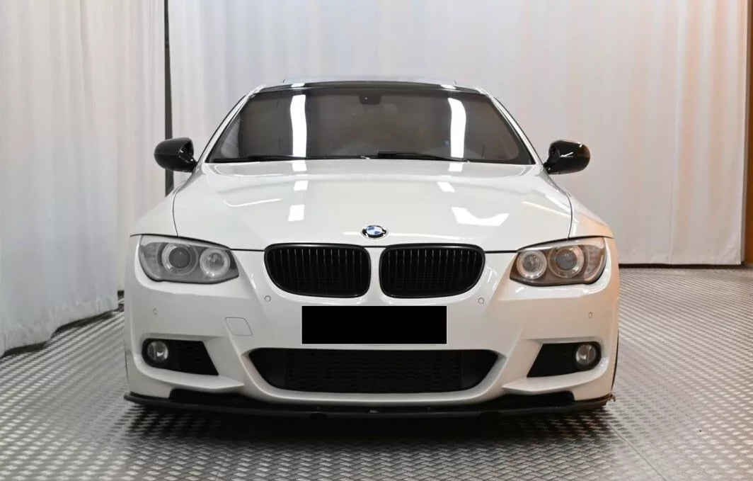 1396⭐SPLITTER ADATTO PER BMW SERIE 3 E92 E93 2009-2013 M3 MSPORT NERO LUCIDO⭐